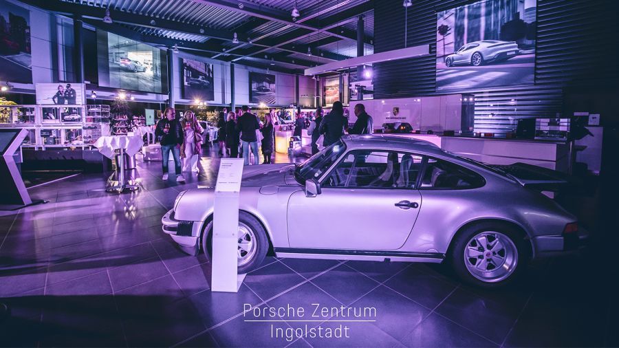 After Work Party im Porsche Zentrum Ingolstadt.