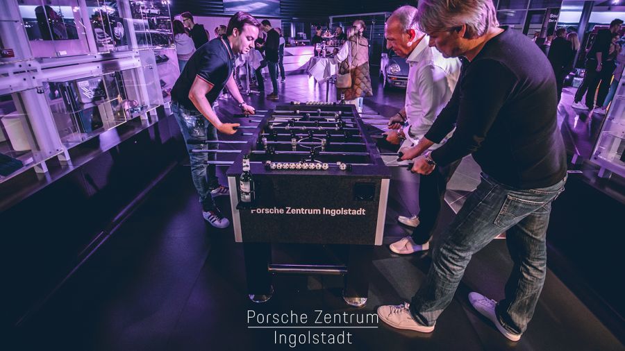 After Work Party im Porsche Zentrum Ingolstadt.